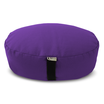 Zafu Meditation Cushion - Cotton & Buckwheat Hulls