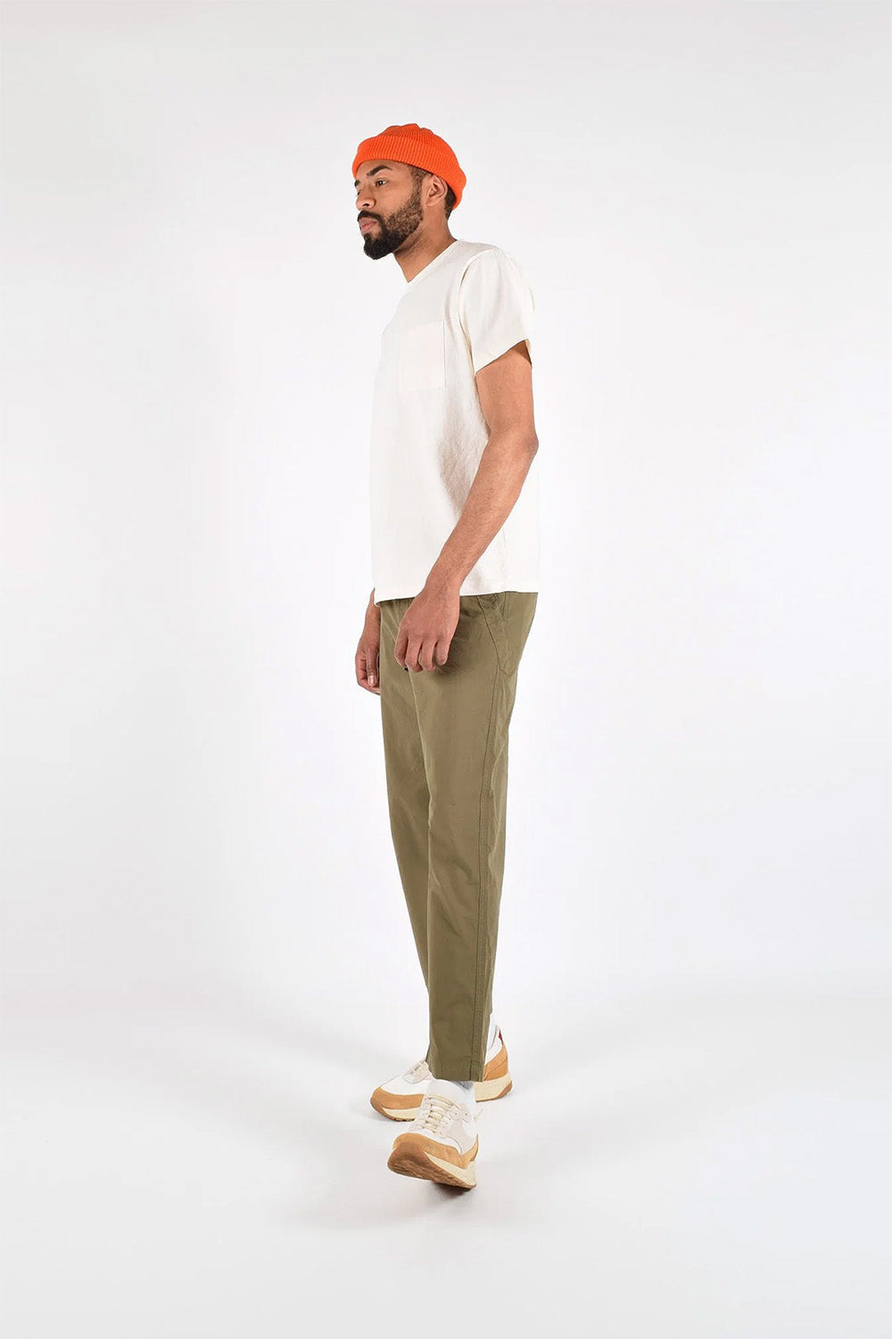 Dehen - Heavy Duty Pocket Tee - Natural  - Profile