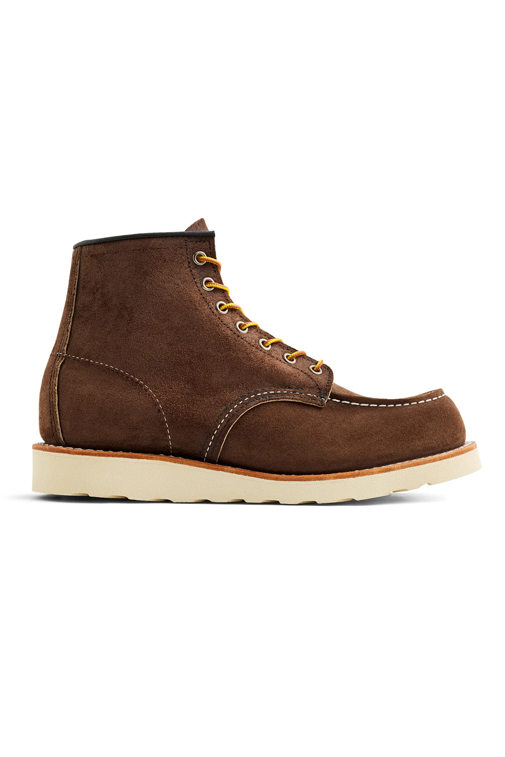 Red Wing 6 inch Moc Toe Chocolate Side