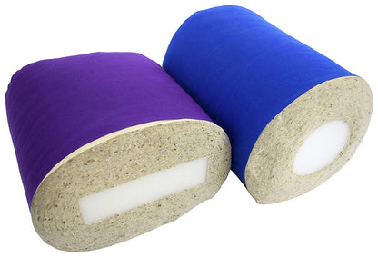 Yoga Bolster - Round Premium Professional Firm Studio Quality for Enhanced Yoga Practice