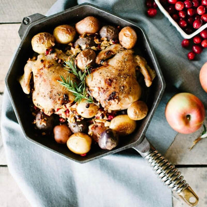 cookware set skillet with chicken