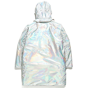 Engineered Garments | Liner Poly Refrective Taffeta Jacket 'Silver'