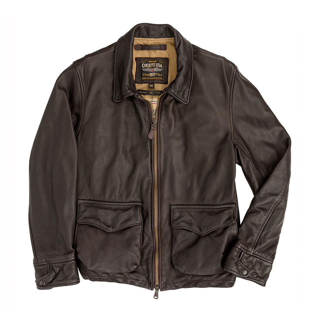 Division Commander’s Leather Tanker Jacket Z21U020