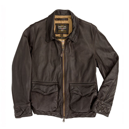 Division Commander’s Leather Tanker Jacket Z21U020
