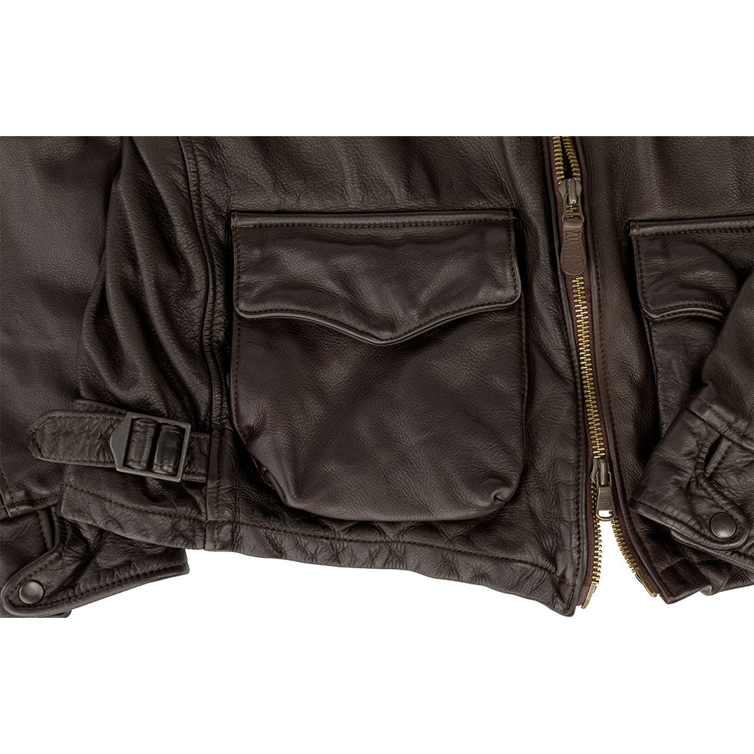 Division Commander’s Leather Tanker Jacket Z21U020