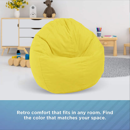 ComfyBean Kid size Bean Bag Chair - Cotton