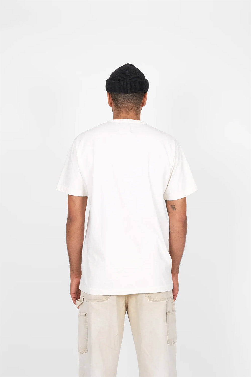 dehen track tee natural back