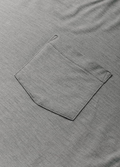 Pinebury Merino Long Sleeve Pocket Tee