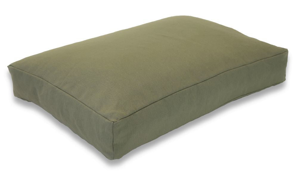 Premium Hemp Dog Bed - Lightweight CertiPUR Foam Fill