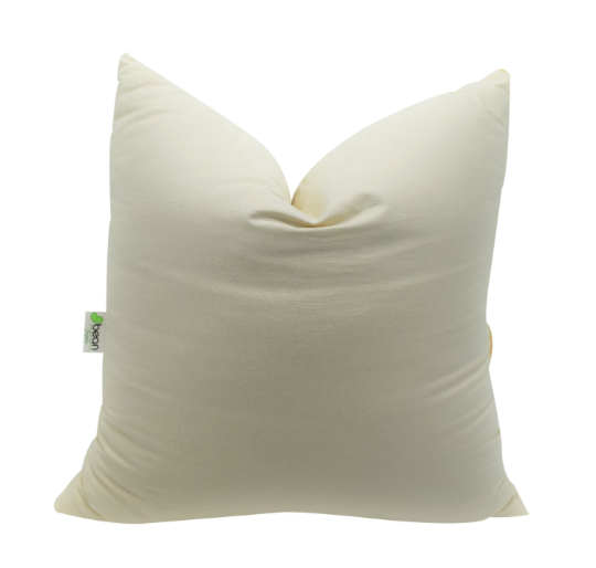 Kapok Throw Pillows - 100% Organic - Euro Sizes - Kapok Filled - Vegan Luxury