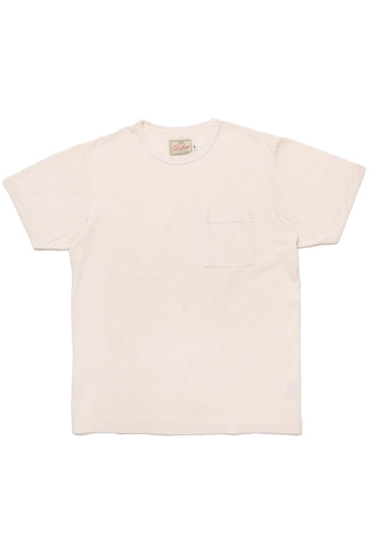 Dehen - Heavy Duty Pocket Tee - Natural - Flatlay