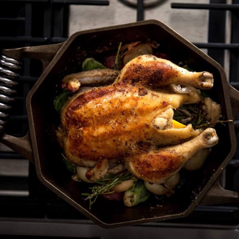 gallery finex dutch oven with turkey