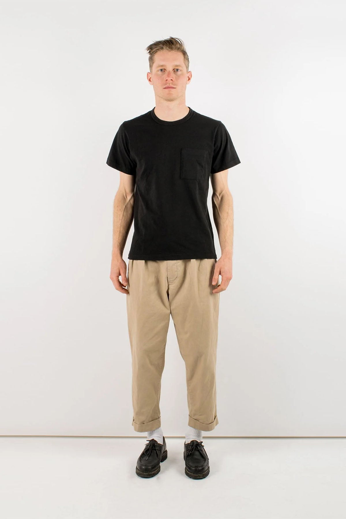 Dehen - Heavy Duty Pocket Tee - Black - Front