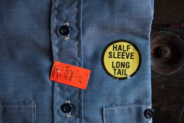 VIntage Brand New With Tags Deadstock Big Mac Short Sleeve Cotton Blend Chambray Size M Union Made in USA