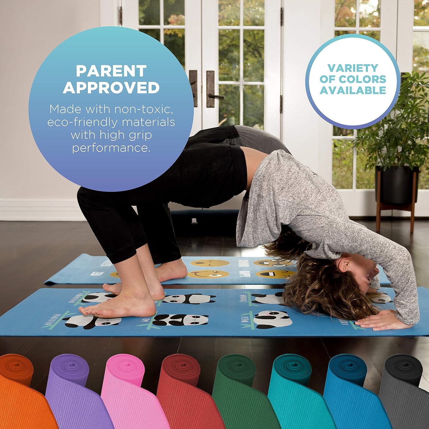 parent approved child size yoga mat