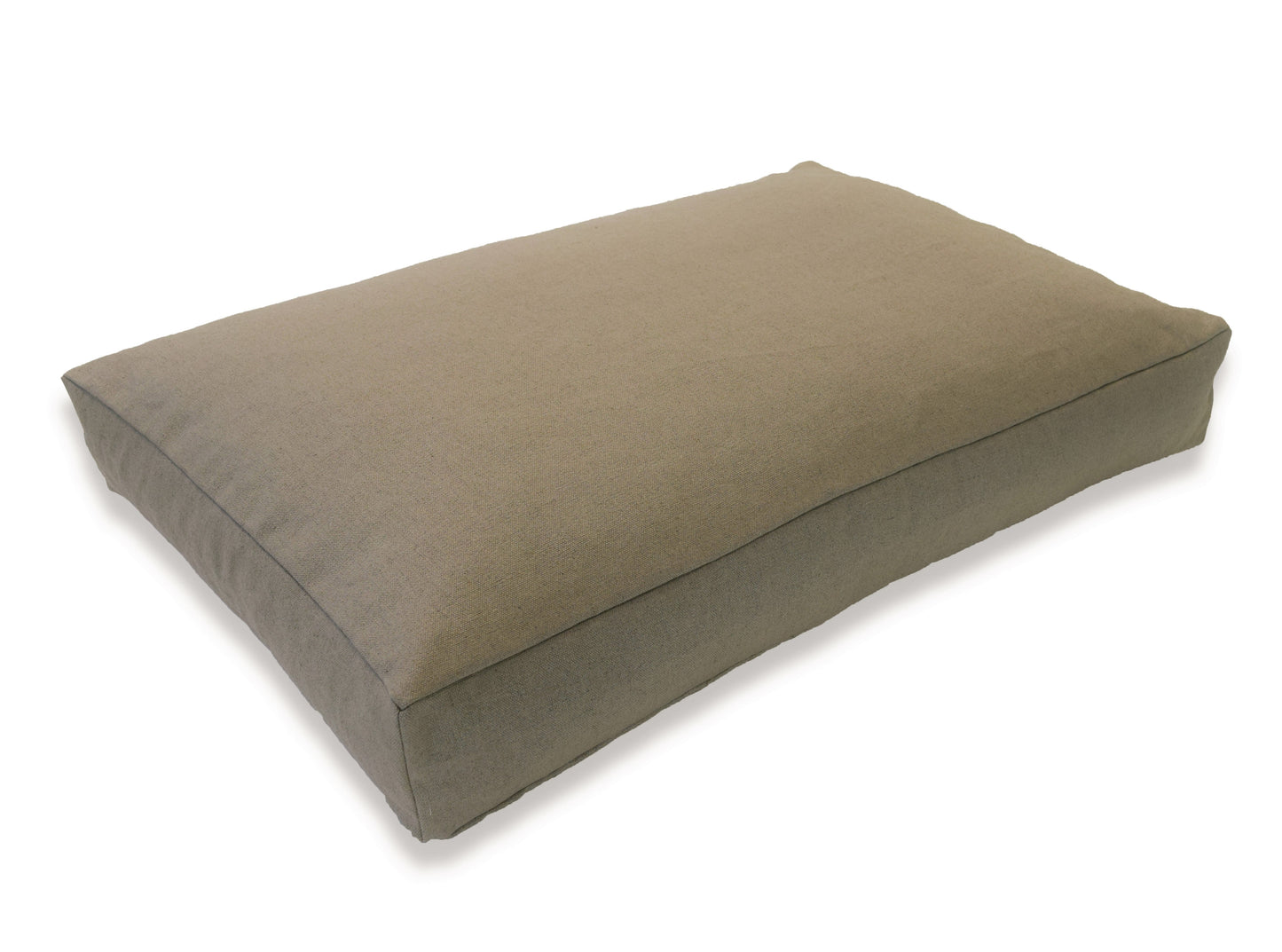 Premium Hemp Dog Bed - Lightweight CertiPUR Foam Fill