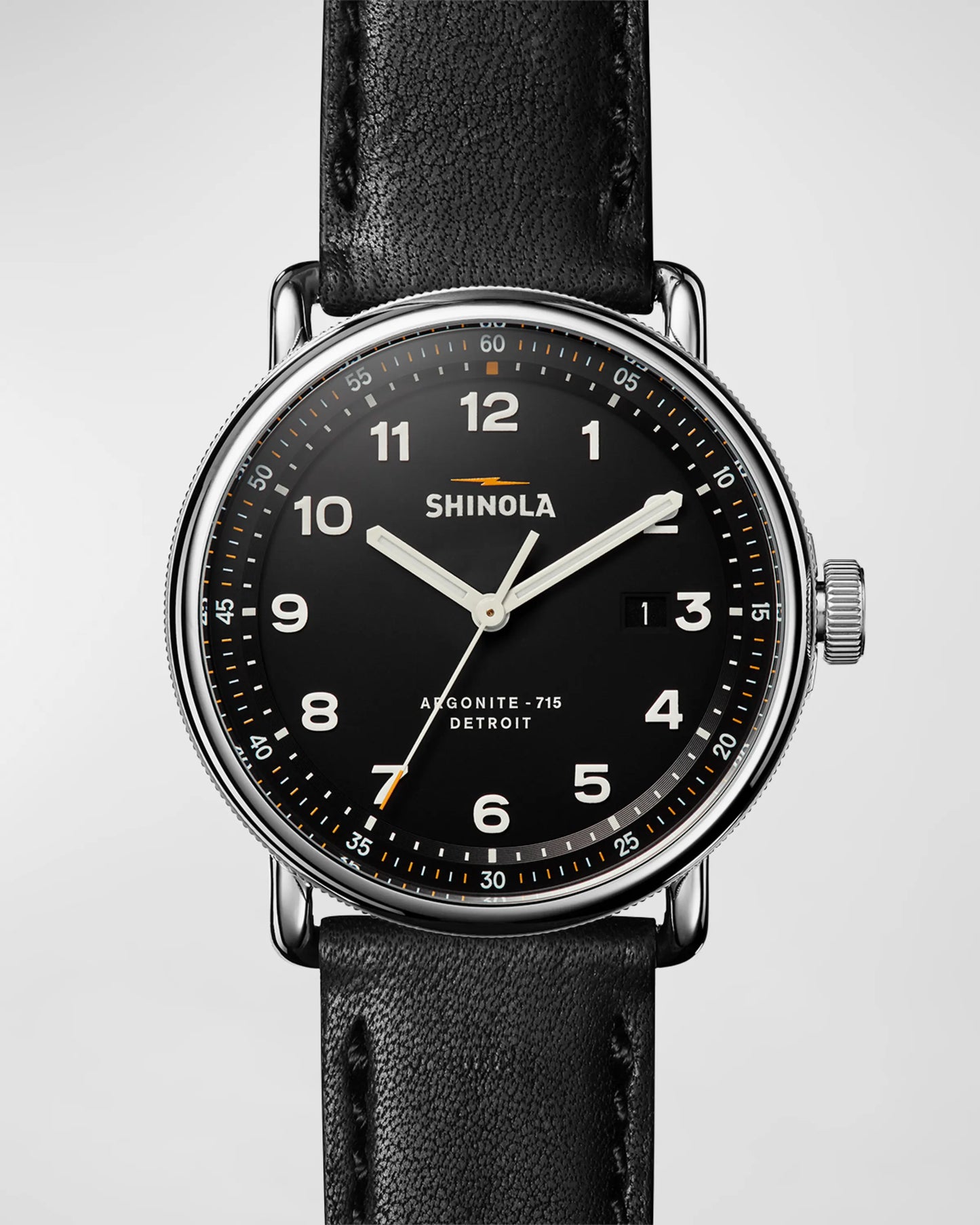 The Canfield C56 3HD 43mm | Black | Shinola Detroit