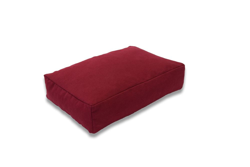 Premium Hemp Dog Bed - Organic Latex Foam Fill