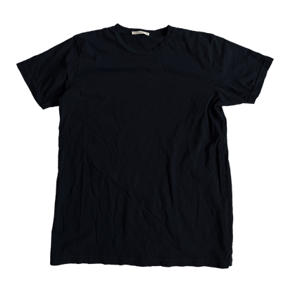 Ringspun Jersey Short Sleeve Tee - Black - grown&sewn