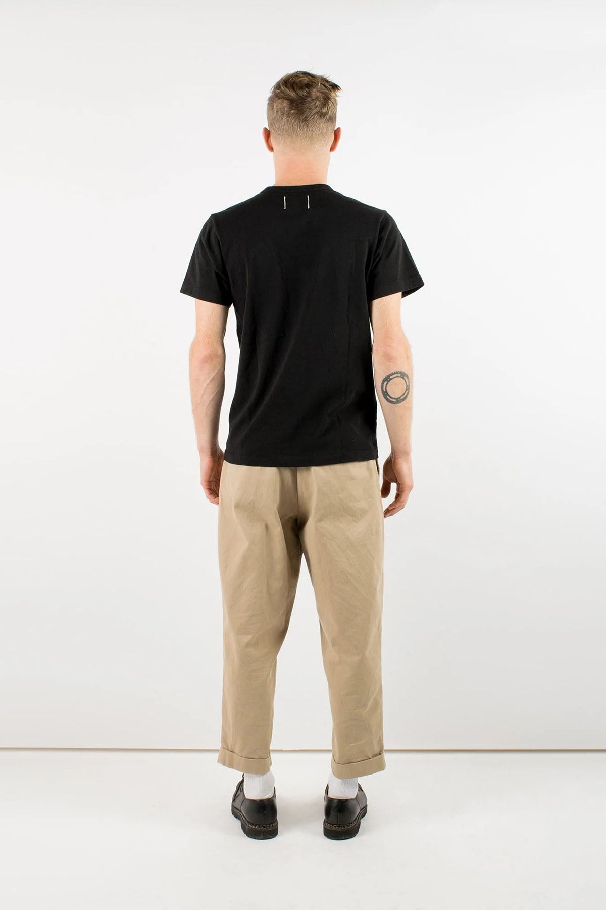 Dehen - Heavy Duty Pocket Tee - Black - Back