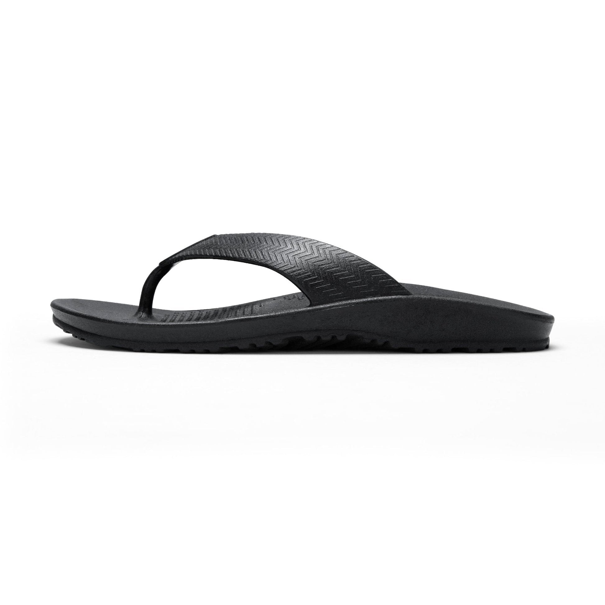 Surf Men's Flip Flops - Black - Okabashi