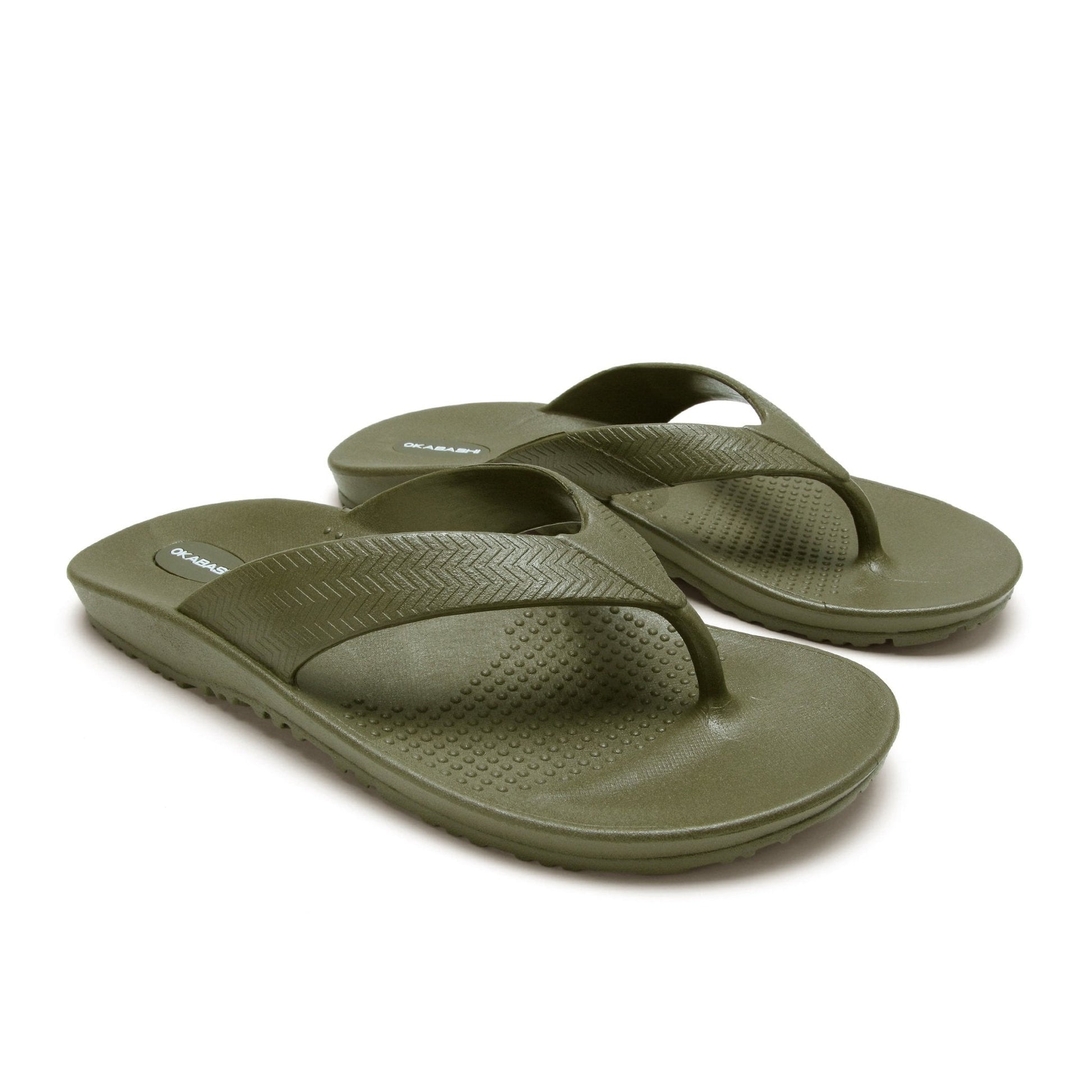 Surf Men's Flip Flops - Moss - Okabashi