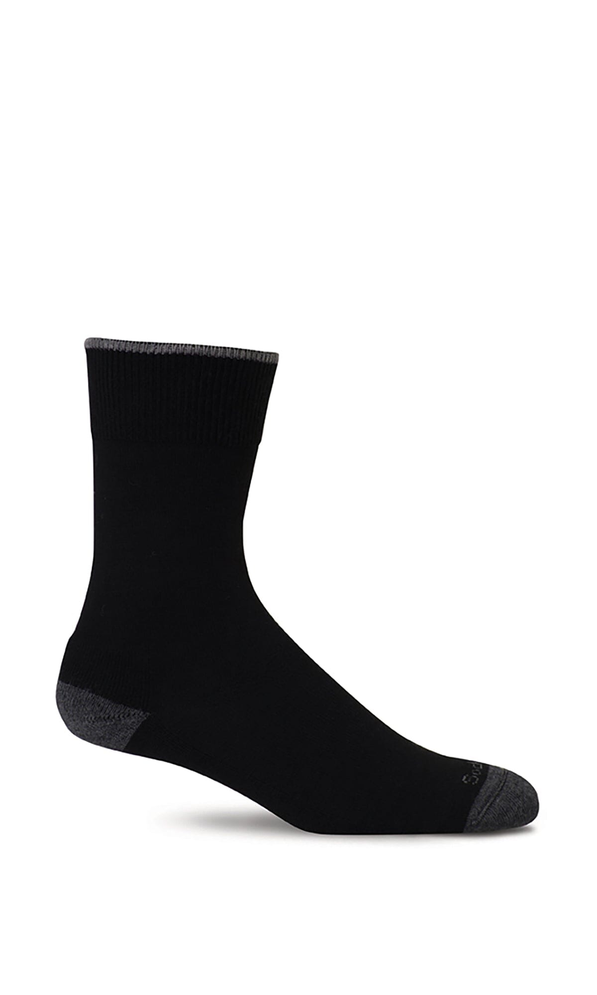 Women's Easy Does It | Relaxed Fit Socks Relaxed Fit/Diabetic Friendly Sockwell S/M Black 