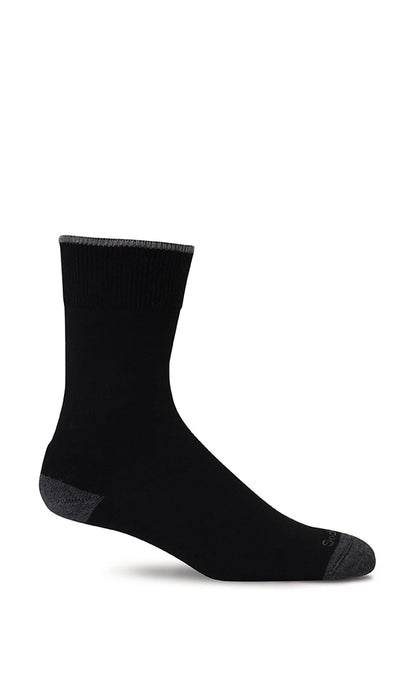 Women's Easy Does It | Relaxed Fit Socks Relaxed Fit/Diabetic Friendly Sockwell S/M Black 